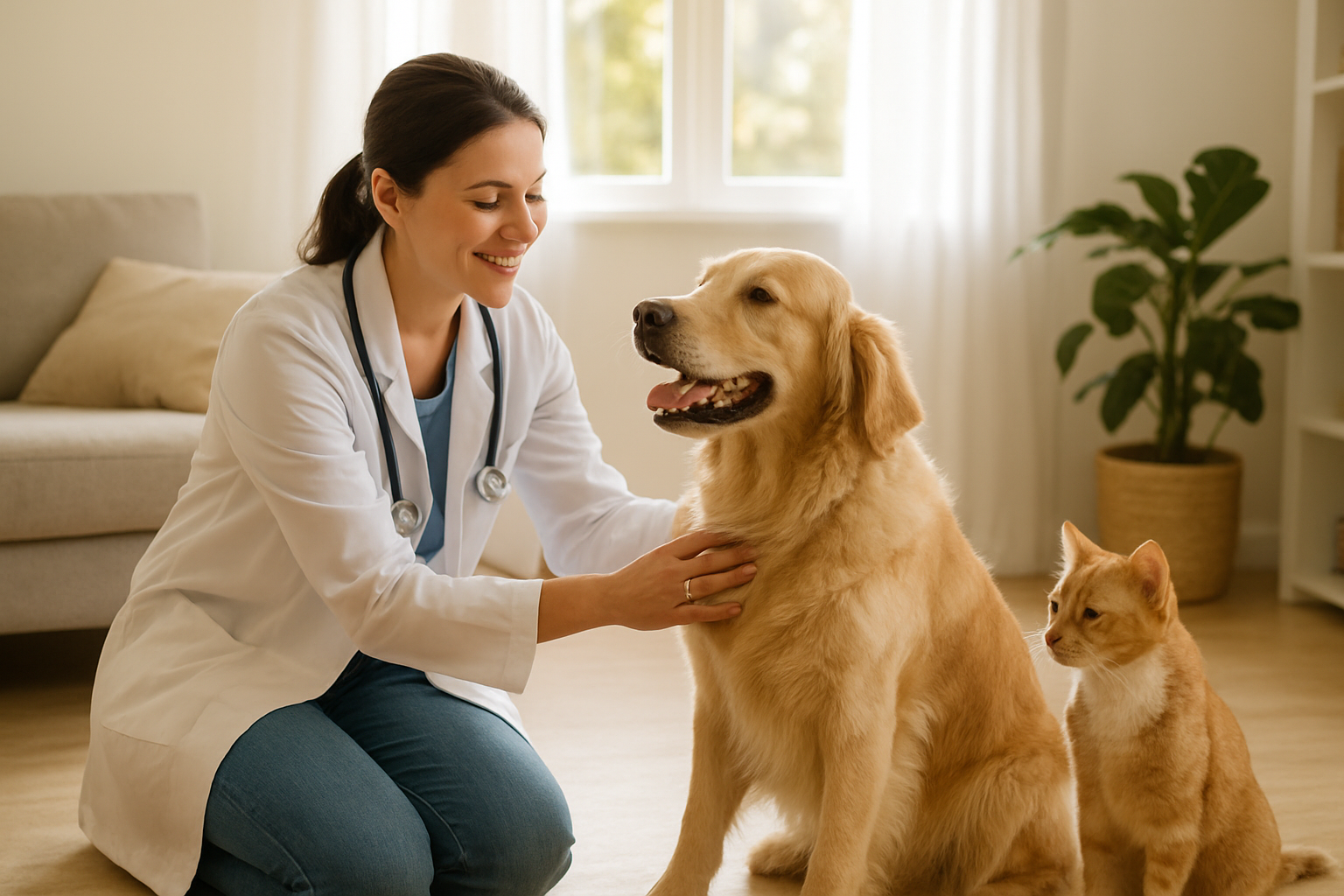 Dia do Médico-Veterinário: como o atendimento domiciliar beneficia cães e gatos em Florianópolis